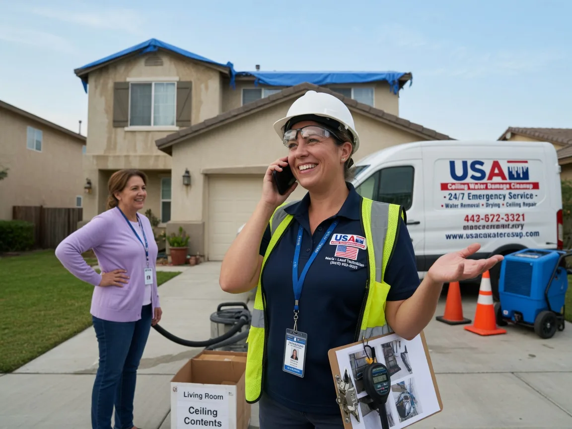 Ceiling Water Damage Restoration Ridgway, IL FAQs