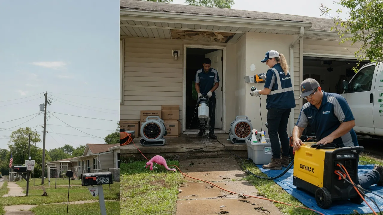 Storm Damage Water Removal in Ridgway, IL near me